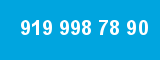 919 998 78 90 919 998 78 90